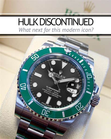 rolex hulk referenz|Rolex Hulk discontinued.